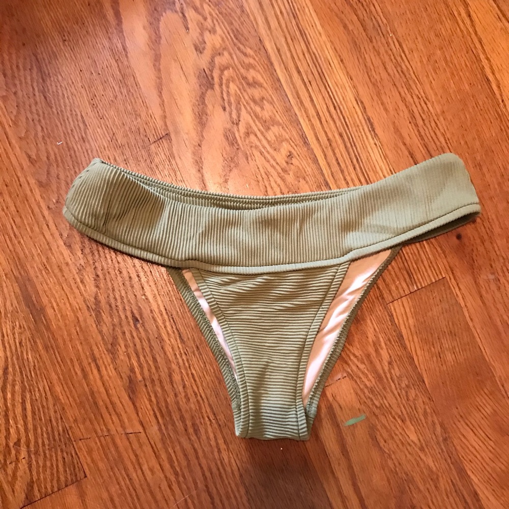 Zulu & Zephyr olive bikini bottoms